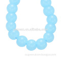 Wholesales Sea-Blue Color Bead Loose Square Glass Beads